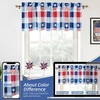 image:imageDriftAway Valentines Day Valances for Windows Red Truck Heart Rose Flower Love Kitchen Curtain Valance Rod Pocket Short Window Valance Holiday Home Decor 14 inch Length for Bathroom Living RoomNavy Blue Red