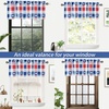 image:imageDriftAway Valentines Day Valances for Windows Red Truck Heart Rose Flower Love Kitchen Curtain Valance Rod Pocket Short Window Valance Holiday Home Decor 14 inch Length for Bathroom Living RoomNavy Blue Red
