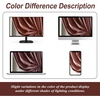 image:imageDriftAway Velvet Curtains Beige Room Darkening Curtains 84 Inches Long 2 Panel Set Super Soft luxury Grommet Curtains Thermal Insulated Blackout Drapes for living room Bedroom Camel Beige 52 inch wideDusty Rose
