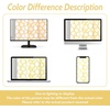image:imageMoroccan Geometric Boho Valances for Windows Yellow and White Valance Curtains for Kitchen Living Room Bedroom Quatrefoil Trellis Printed 3 Inch Rod Pocket Short Window Curtains 52 Inch X 18 InchYellow