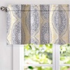 image:imageDriftAway Adrianne Damask and Floral Pattern Window Curtain Valance 52 Inch by 20 Inch Beige and GrayAdrianneyellow