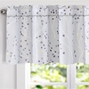 image:imageDriftAway Harper Ink Floral Pattern Window Treatment Valance Curtain Living Room Bedroom Dining Room Rod Pocket 52 Inch by 18 Inch Plus 2 Inch Header Watercolor Painting BeigeLavenderGray