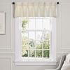 image:imageDriftAway Pinch Pleat Valance for Kitchen Window Linen Textured Valance for Living Room Farmhouse Semi Sheer Linen Curtain Valance Window Treatment Back Tabs 50 Inches by 16 Inches Light LinenBeige