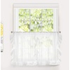 image:imageDriftAway Sophie Sheer Ruffle Edge Kitchen Tier Rod Pocket 30 Inch by 36 Inch Plus 2 Inch Header Off White 2 Piece