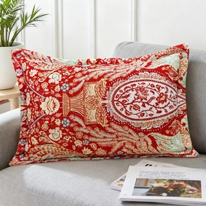 image:imageDriftAway Julia Watercolor Quilted Pillow Covers Blooming Flower Floral Printed Decorative Square for Home Sofa Bedroom Bed Decor 26 x 26 Inches 2PC GrayChristopherred