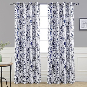 image:imageDriftAway Leah Abstract Floral Blossom Ink Painting Room Darkening Thermal Insulated Grommet Unlined Window Curtains 2 Panels Each Size 52 Inch by 84 Inch Red Rust Orange Gold YellowNavyGray