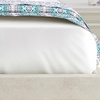 image:imageDriftAway 11 Piece Bed in a Bag Bella Reversible Quilt Set All Season Light Weight Soft Prewashed Bedding Sheet Set with Matching Bella Window Curtain Aqua Gray Queen