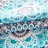 image:imageDriftAway 11 Piece Bed in a Bag Bella Reversible Quilt Set All Season Light Weight Soft Prewashed Bedding Sheet Set with Matching Bella Window Curtain Aqua Gray Queen