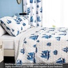 image:imageDriftAway 3 Piece Harbor Quilt Set Bedspreads Coverlets Sailboat Ocean Printed Pattern Cover Prewashed Navy Queen