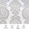 image:imageDriftAway 3 Piece Samantha Reversible Quilt Set Bedspreads Coverlets Floral Medallion Pattern Cover Prewashed Light Greige and White King