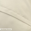 image:imageDriftAway 3 Piece Velvet Quilt Set Bedspreads Coverlets Cover Prewashed Full Queen Size Queen Ivory