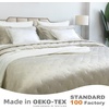 image:imageDriftAway 3 Piece Velvet Quilt Set Bedspreads Coverlets Cover Prewashed Full Queen Size Queen Ivory