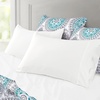 image:imageDriftAway 7 Piece Bed in a Bag Bella Reversible Quilt Set All Season Light Weight Soft Prewashed Bedding Set Aqua Gray Queen