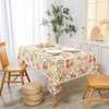 image:imageDriftAway Burlap Linen Placemats for Dining Table  Farmhouse Country Striped Pattern Set of 4 for Outdoor Home Party  12 x 18 Inch RedOrangeCoralGold