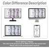 image:imageDriftAway Dandelion Floral Botanic Lined Thermal Insulated Blackout Room Darkening Grommet Energy Saving Window Curtains 2 Layers 2 Panels Each Size 52 Inch by 84 Inch Gray