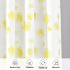 image:imageDriftAway Dandelion Floral Botanical Lined Thermal Insulated Window Curtain Valance Rod Pocket 52 Inch by 18 Inch Plus 2 Inch Header Yellow 1 Pack