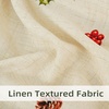 image:imageDriftAway Decorative Table Cloth Christmas Ribbon Rectangle Table Cloth Linen Christmas Print Dining Table Cover for 6 Foot Rectangle Tables Xmas Ribbon Table Cloth for Thanksgiving Christmas 54 x 84