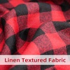 image:imageDriftAway Decorative Table Cloth Christmas Table Cloth Rectangle Red Buffalo Plaid with Snowflake Dining Table Cover for 6 Foot Rectangle Tables Thanksgiving Christmas tablecloths 54 x 84 Inch
