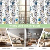 image:imageDriftAway Floral Curtains for Bedroom 84 inches Long Living Room Watercolor Lined Blackout Drapes Thermal Insulated Grommet for Kitchen Window 2 PanelsSylviayellow Blue