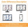 image:imageDriftAway Floral Curtains for Bedroom 84 inches Long Living Room Watercolor Lined Blackout Drapes Thermal Insulated Grommet for Kitchen Window 2 PanelsSylviayellow Blue
