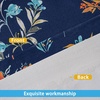 image:imageDriftAway Floral Curtains for Bedroom 84 inches Long Living Room Watercolor Lined Blackout Drapes Thermal Insulated Grommet for Kitchen Window 2 PanelsSylvianavy