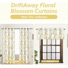 image:imageDriftAway Floral Curtains for Bedroom 84 inches Long Living Room Watercolor Lined Blackout Drapes Thermal Insulated Grommet for Kitchen Window 2 PanelsFloralyellow
