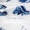 image:imageDriftAway Harbor Sailboat Ocean Printed Pattern Extra Soft Bed Sheet Set Navy 3 Piece Twin Set