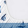image:imageDriftAway Harbor Sailboat Ocean Printed Pattern Extra Soft Bed Sheet Set Navy 4 Piece Queen Set