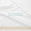 image:imageDriftAway Lightweight Super Soft Bed Sheet Set Off White 4 Piece King Set