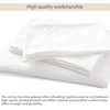 image:imageDriftAway Lightweight Super Soft Bed Sheet Set Off White 4 Piece Queen Set