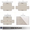 image:imageDriftAway Marley 100 Percent Waterproof Furniture Protector Quilted Cover Couch Cushion Slipcover Perfect for Kids Pet Cat Dog Machine Washable Sofa Beige