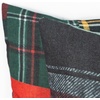image:imageDriftAway Pillow Covers Set of 1 Christmas Plaid Throw Pillow Cover Scottish Tartan Plaid Linen Decorative Square Cushion Cases for Farmhouse Home Christmas Bedroom Decor Red and Green 18 x 18 InchesChristmasplaid