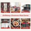 image:imageDriftAway Pillow Covers Set of 1 Christmas Plaid Throw Pillow Cover Scottish Tartan Plaid Linen Decorative Square Cushion Cases for Farmhouse Home Christmas Bedroom Decor Red and Green 18 x 18 InchesChristmasplaid
