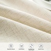 image:imageDriftAway Pom Pom Tassel Rectangle Linen Textured Decorative Table Cloth for Indoor Outdoor Dining Buffet Table Parities Dinner 55 Inch 84 Inch Light Linen