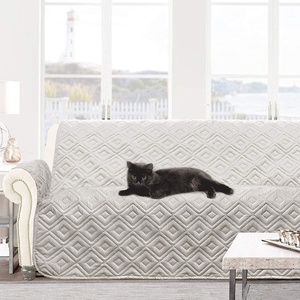 image:imageDriftAway Marley 100 Percent Waterproof Furniture Protector Quilted Cover Couch Cushion Slipcover Perfect for Kids Pet Cat Dog Machine Washable Oversize Sofa Gray