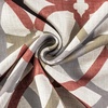 image:imageDriftAway Alexander Blackout Curtains for Living Room Linen Blend Pattern Match Thermal Insulated Room Darkening Geo Moroccan Mid Century Back Tab Bedroom Drapes 2 Panels 52 x 84 Inch Linen NavyLinen Red Gray
