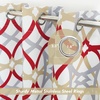 image:imageDriftAway Alexander Blackout Curtains for Living Room Linen Blend Pattern Match Thermal Insulated Room Darkening Geo Moroccan Mid Century Back Tab Bedroom Drapes 2 Panels 52 x 84 Inch Linen NavyG Red Gray