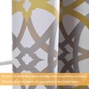 image:imageDriftAway Alexander Blackout Curtains for Living Room Linen Blend Pattern Match Thermal Insulated Room Darkening Geo Moroccan Mid Century Back Tab Bedroom Drapes 2 Panels 52 x 84 Inch Linen NavyG Yellow Gray