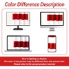 image:imageDriftAway Black Striped Room Darkening Curtains Horizontal Stripe Classic Grommet Drapes for Bedroom Living Room Kitchen Thermal Insulated Window Panels for Holidays DailyRed and White