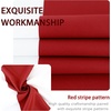 image:imageDriftAway Black Striped Room Darkening Curtains Horizontal Stripe Classic Grommet Drapes for Bedroom Living Room Kitchen Thermal Insulated Window Panels for Holidays DailyRed and White