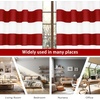 image:imageDriftAway Black Striped Room Darkening Curtains Horizontal Stripe Classic Grommet Drapes for Bedroom Living Room Kitchen Thermal Insulated Window Panels for Holidays DailyRed and White