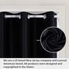 image:imageDriftAway Doorway Curtain Panel Closet Curtain for Bedroom Closet Door Solid Blackout Curtain Room Divider Curtain 78 Inches Long Grommet Thermal Insulated Privacy Drapes 2 Panels W54 x L78 Inch