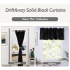image:imageDriftAway Doorway Curtain Panel Closet Curtain for Bedroom Closet Door Solid Blackout Curtain Room Divider Curtain 78 Inches Long Grommet Thermal Insulated Privacy Drapes 2 Panels W39 x L78 Inch