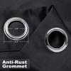 image:imageDriftAway Doorway Curtain Panel Closet Curtain for Bedroom Closet Door Solid Blackout Curtain Room Divider Curtain 78 Inches Long Grommet Thermal Insulated Privacy Drapes 2 Panels W39 x L78 Inch