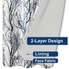 image:imageDriftAway Tree Branch Blackout Curtains Double Layer 84 Inches Long for Bedroom Printed Patterned Classic Thermal Insulated Summer Sound Lined Grommet Drapes for Living Room 2 Panels BlackWhiteLinen Blue