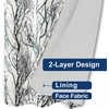 image:imageDriftAway Tree Branch Blackout Curtains Double Layer 84 Inches Long for Bedroom Printed Patterned Classic Thermal Insulated Summer Sound Lined Grommet Drapes for Living Room 2 Panels BlackWhiteLinen Gray