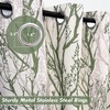 image:imageDriftAway Tree Branch Blackout Curtains Double Layer 84 Inches Long for Bedroom Printed Patterned Classic Thermal Insulated Summer Sound Lined Grommet Drapes for Living Room 2 Panels BlackWhiteLinen Loden Green