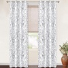 image:imageDriftAway Tree Branch Blackout Curtains Double Layer 84 Inches Long for Bedroom Printed Patterned Classic Thermal Insulated Summer Sound Lined Grommet Drapes for Living Room 2 Panels BlackWhiteGrey