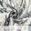 image:imageDriftAway Tree Branch Blackout Curtains Double Layer 84 Inches Long for Bedroom Printed Patterned Classic Thermal Insulated Summer Sound Lined Grommet Drapes for Living Room 2 Panels BlackWhiteLinen Gray