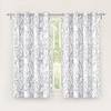 image:imageDriftAway Tree Branch Blackout Curtains Double Layer 84 Inches Long for Bedroom Printed Patterned Classic Thermal Insulated Summer Sound Lined Grommet Drapes for Living Room 2 Panels BlackWhiteGrey